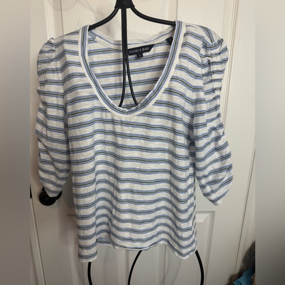 Veronica Beard Netto Tee NWOT - Picture 2 of 11